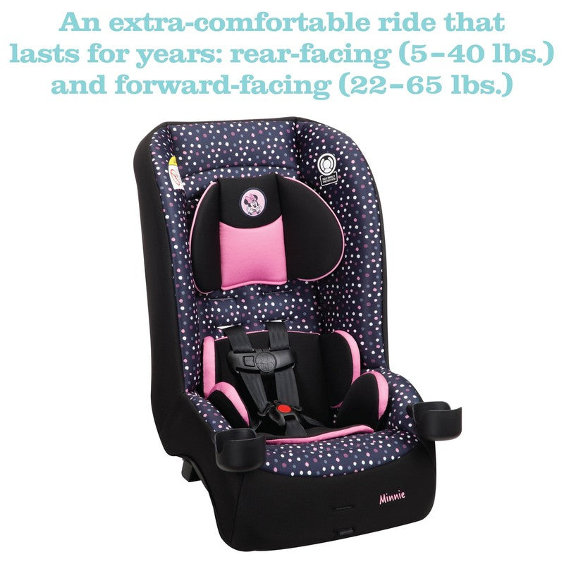Jive 2 in 1 Convertible Car Seat, Peeking Mickey, Infant & Toddler, Unisex10