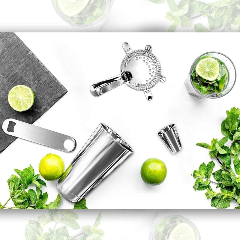 Mixology Bartender Cocktail Shaker Set - Includes 15 & 30 Oz Stainless Steel Sha2