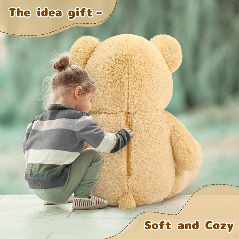 Giant Teddy Bear 4 Feet,Adorable and Cuddly Big Bear Stuffed Animal 47", Classic6