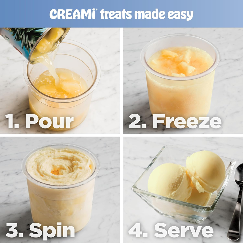 Ninja Creami NC301 Ice Cream Maker 2 Pints 7 Programs Silver6