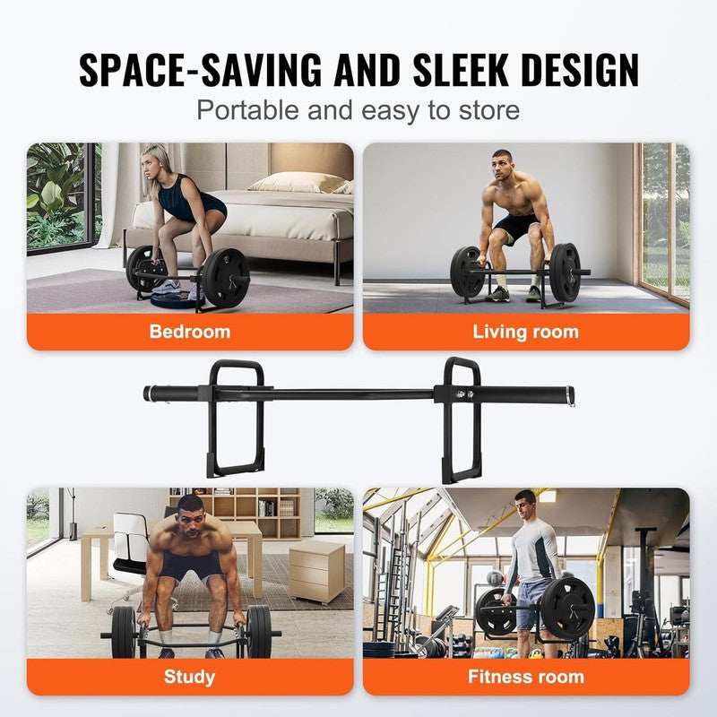 Safety Squat Bar 700/1500lb + Hex Trap Bar 500lb for Squats Deadlifts Rehab5