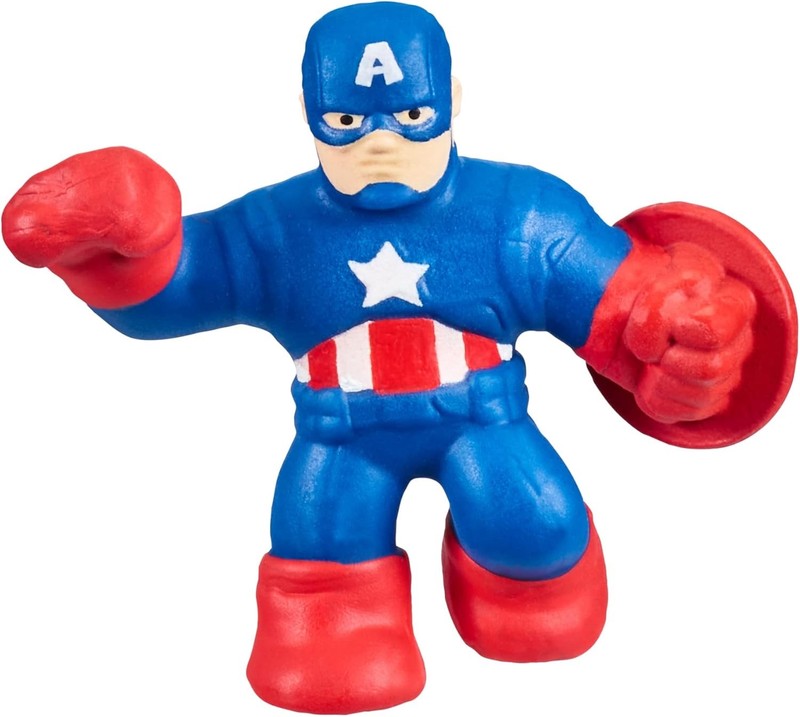Marvel Mega Mini 6 Pack Squishy Stretchy Superhero Toy Set6