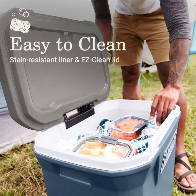 316 Series 60QT Hard Chest Wheeled Cooler, Lakeside Blue6
