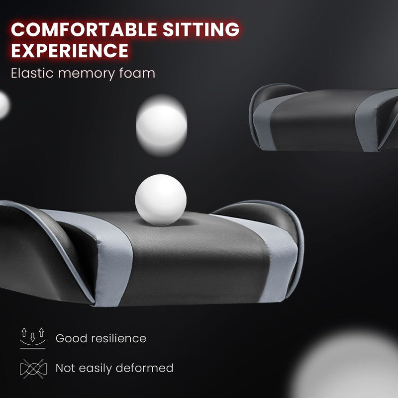 Big and Tall Gaming Chair, Computer Chair with Footrest and Lumbar Support, Heig6