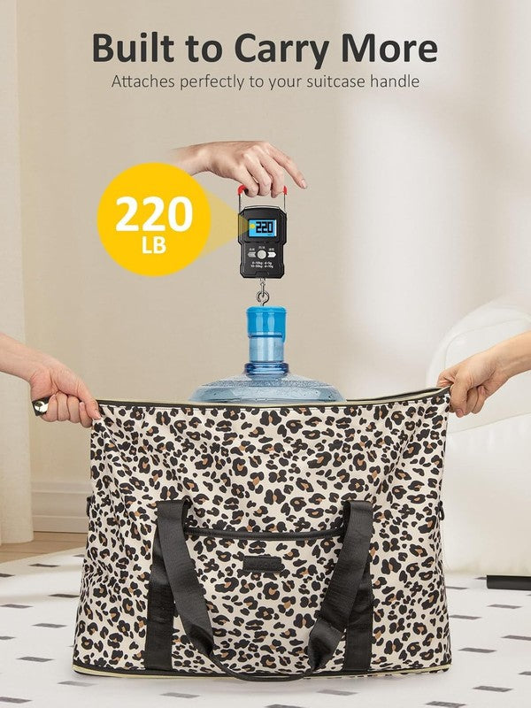 Expandable Travel Duffle Bags Weekender Overnight Bags for Women Men Hospital Ba6