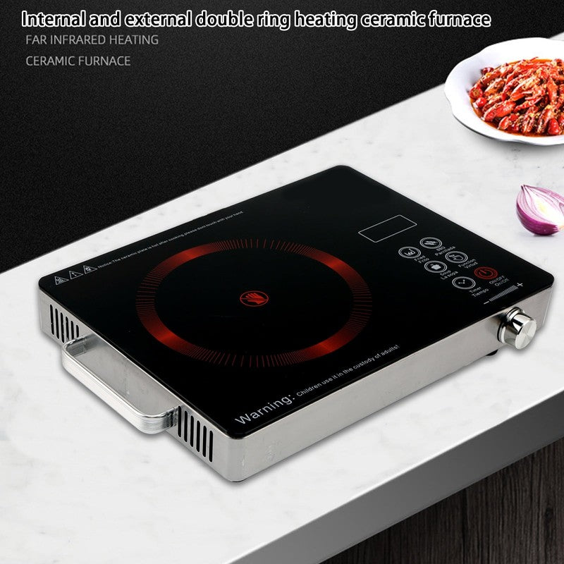 3500W Electric Hot Plate Ceramic Induction Cooktop Portable Stove 110V5