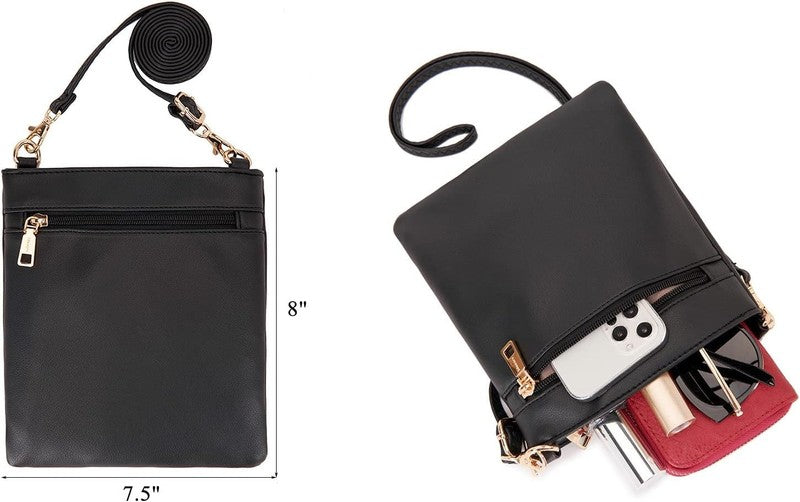 Women Large Crossbody Bag Shoulder Handbag Purse Wallet Set Hobo Tote2