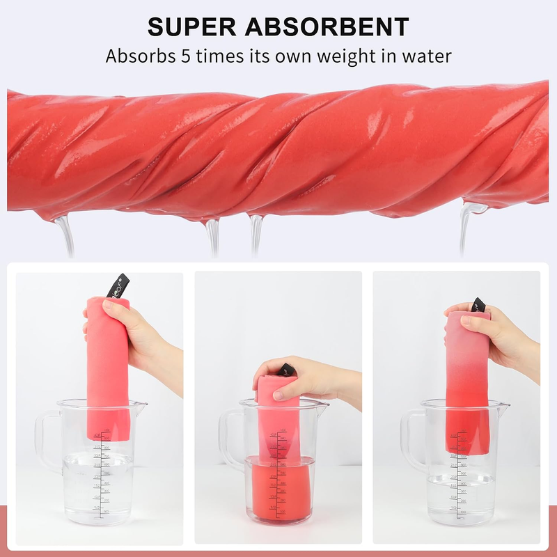 Microfiber Travel Towel Quick Dry Gym Camping Beach Pool Ultra Compact3