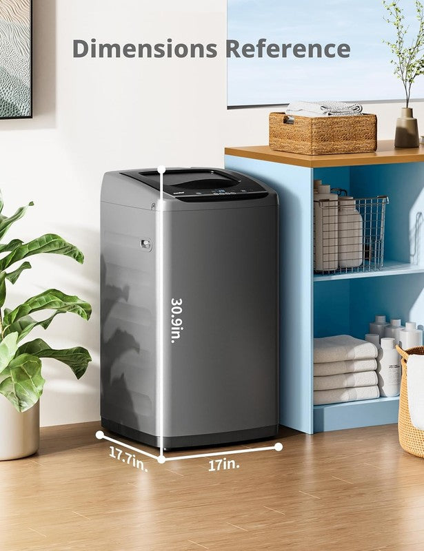 Compact Comfee Portable Washer with LED Display & 5 Wash Cycles, Space-Saving8