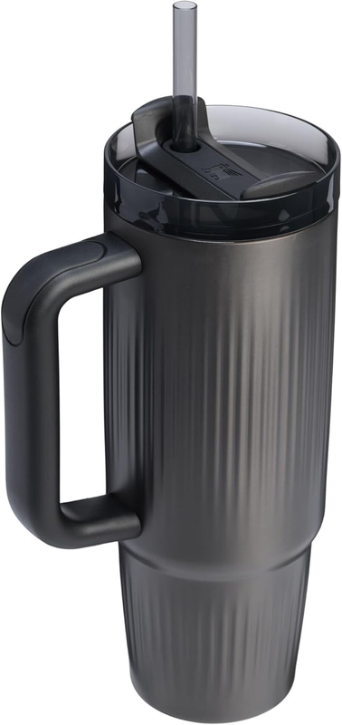 Stanley Quencher H2.0 30oz Tumbler w/ Handle Straw Insulated Black2