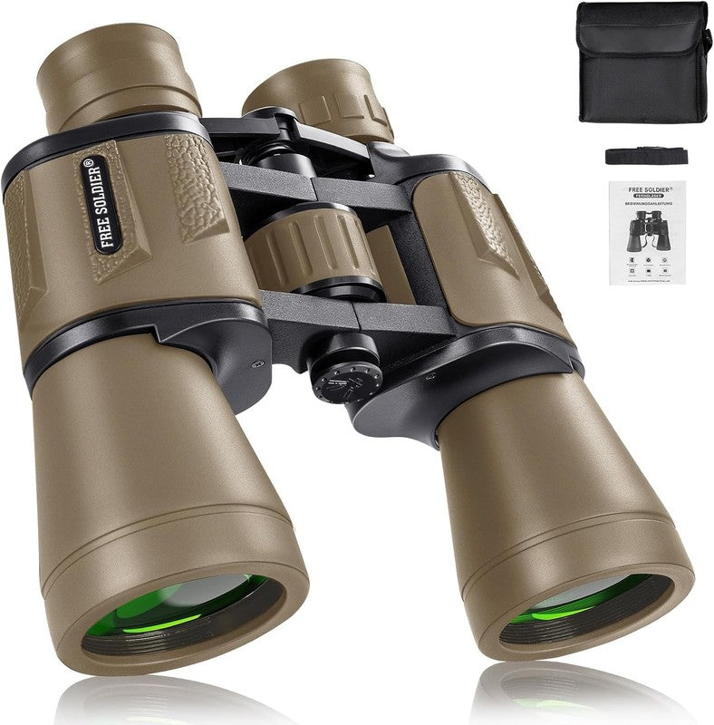 20x50 High Power Binoculars for Adults BAK4 FMC Bird Watching Hunting Hiking Mud1