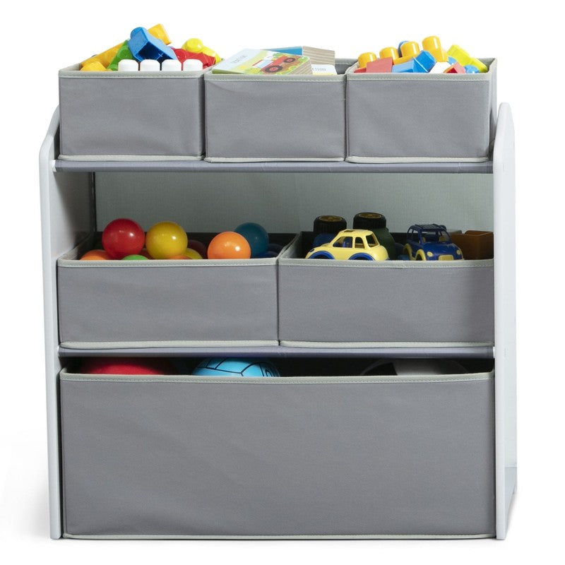 4 Piece Toddler Playroom Set – Light Grey/Dark Grey9
