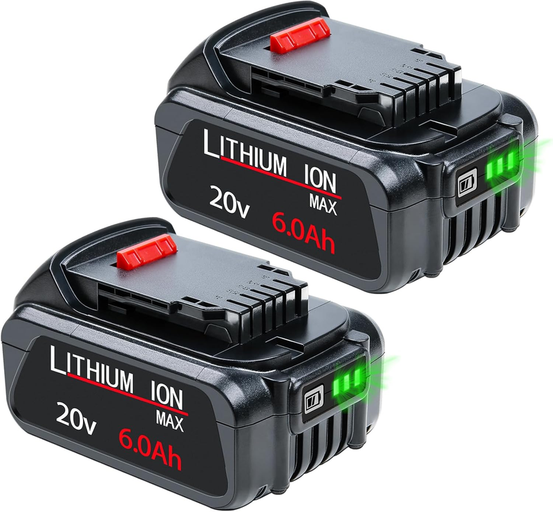 20V Battery Replacement 2 Packs Lithium-Ion Batteries0