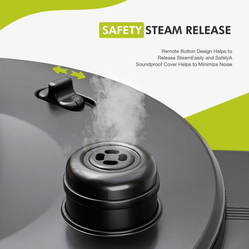 6Qt Electric Pressure Cooker Multi-Use Stainless Steel Instant Cooker2