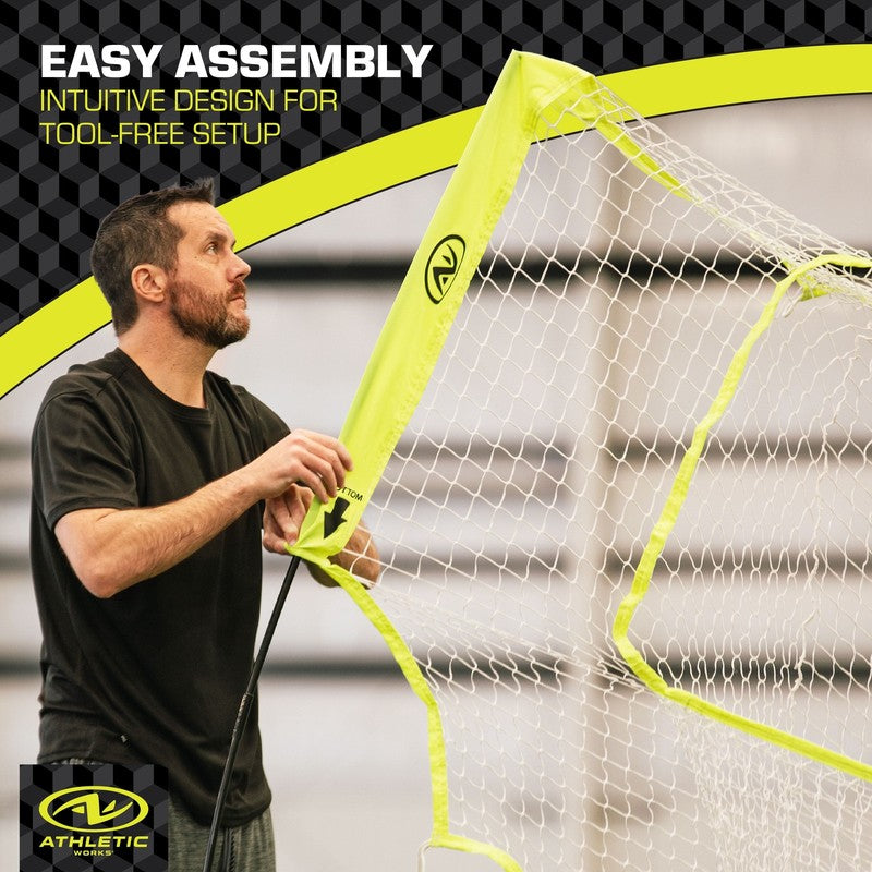 7ft x 7ft Baseball Softball Training Net Hit and Pitch Practice Net6