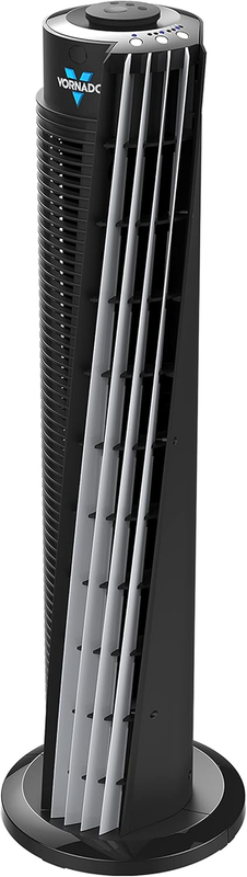 143 Tower Fan with Remote Control & Timer, 29" Black Whole Room Circulator6