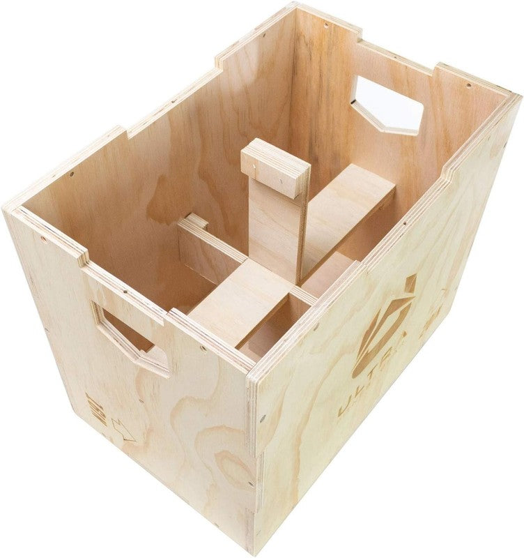 Wooden Plyo Box 31in Large Plyometric Jump Training Step-Up Squat Workout8