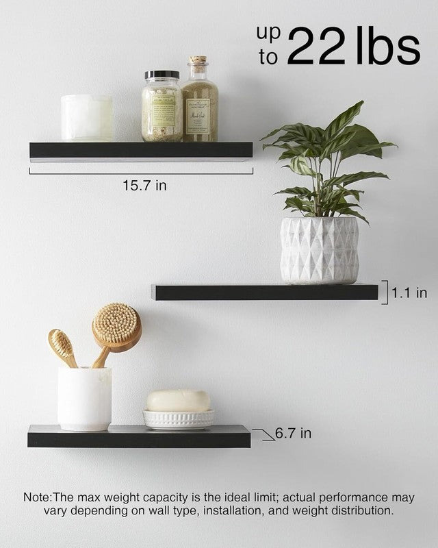 Floating Shelves for Wall, Wall Mounted Rustic Wood Shelves for Home4