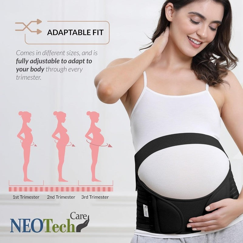 Pregnancy Belly Band Maternity Belt, Back/Abdomen/Waist/Pelvis Support (Size M, 5