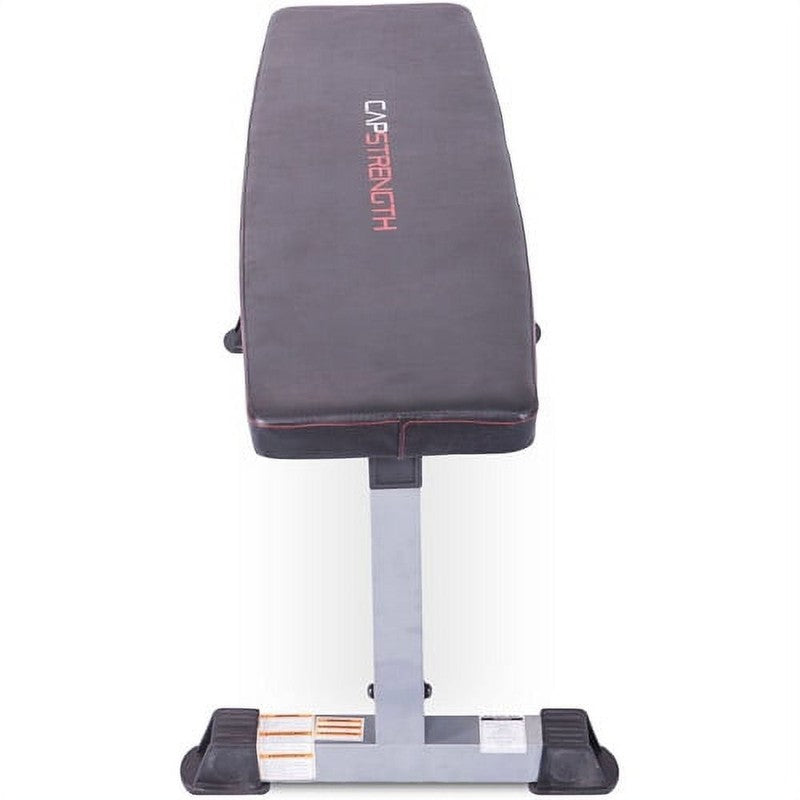 Strength Flat Utility Weight Bench 600LB Capacity Gray Home Gym5