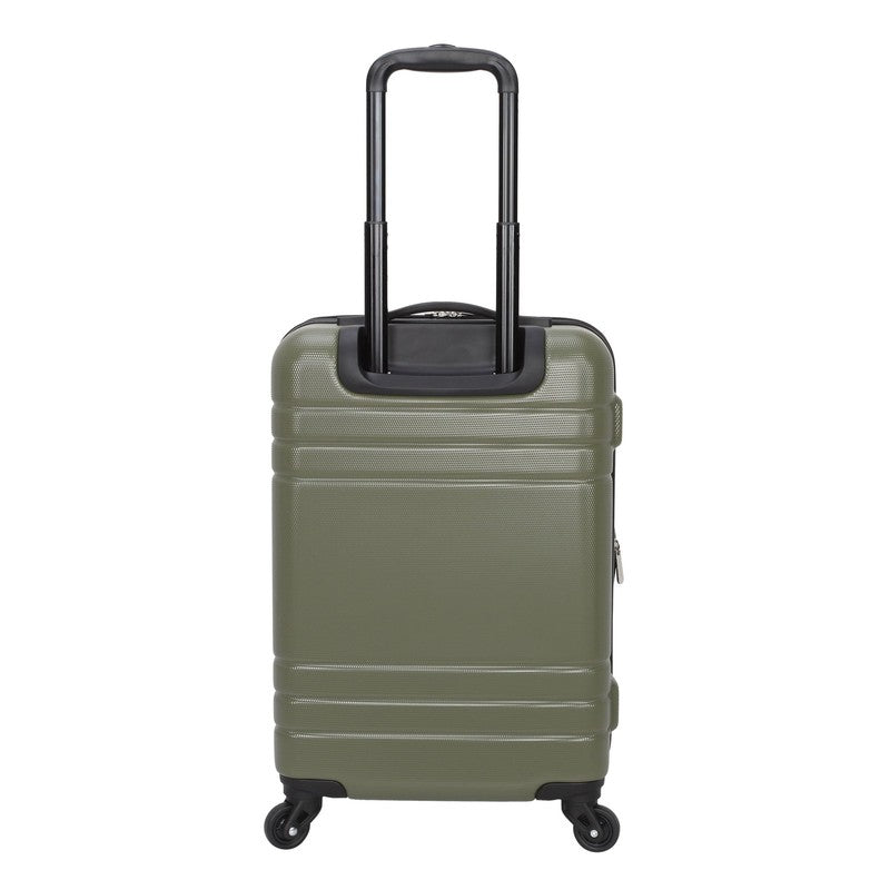 3 Piece Hardside Luggage Set with 360 Spinner Wheels and Divider Pockets, Includ2