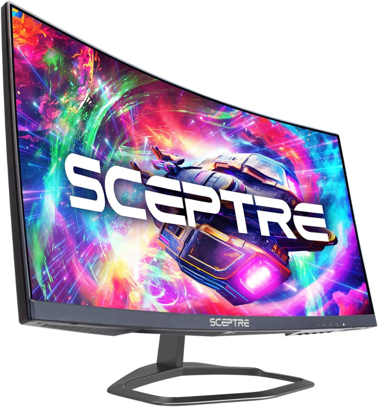 Curved 24.5" Gaming Monitor 240Hz 1080P 1ms with Built In Speakers   Black10
