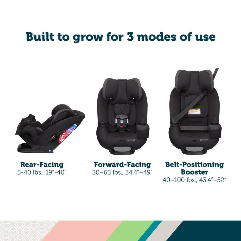 Grow and Go Sprint All-In-One Convertible Car Seat, Black Beauty II4