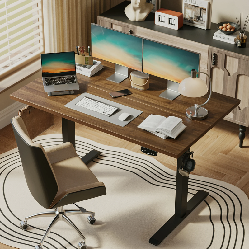 47.2in Electric Height Adjustable Standing Desk Ergonomic Home Office4