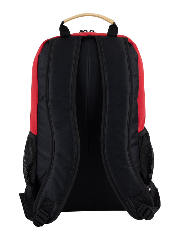 Unisex Aurora Core 17" Backpack Laptop School Bag Crimson Red2