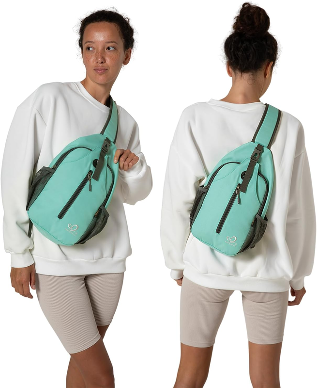 Crossbody Sling Backpack Travel Hiking Chest Bag Daypack5