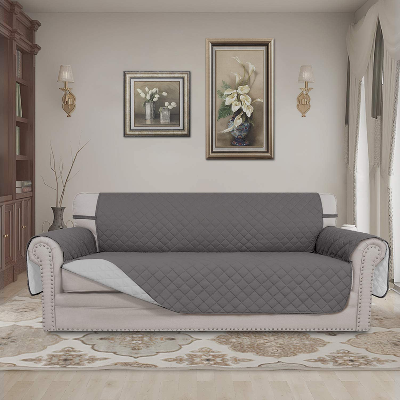 Reversible Sofa Cover 3 Cushion Couch Pet Protector Water Resistant1