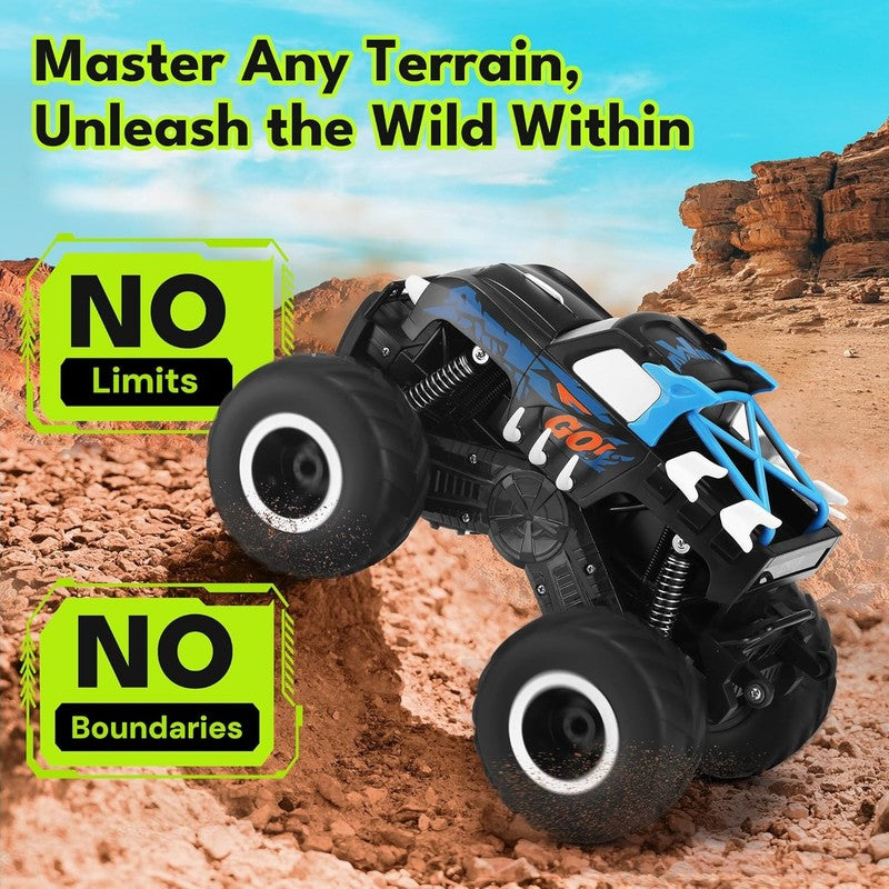 1:16 Waterproof RC Monster Truck   All Terrain Remote Control Car for Kids3