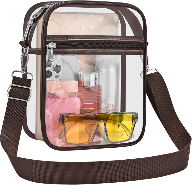 Clear Stadium Approved Crossbody Bag Transparent Messenger Purse11