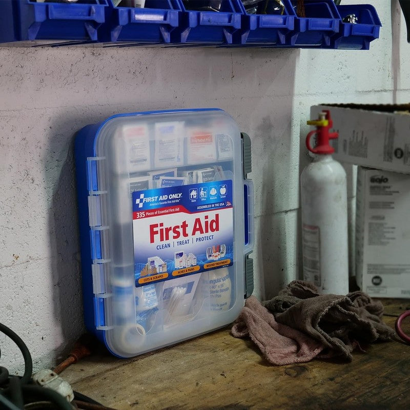 91247 Osha Compliant First Aid Kit, All Purpose 100 Person Emergency First Aid K7