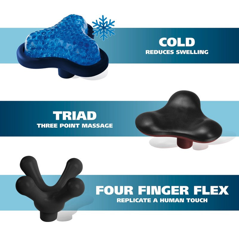 Hot Cold Therapy Handheld Massager Variable Intensity Full Body Pain Relief4
