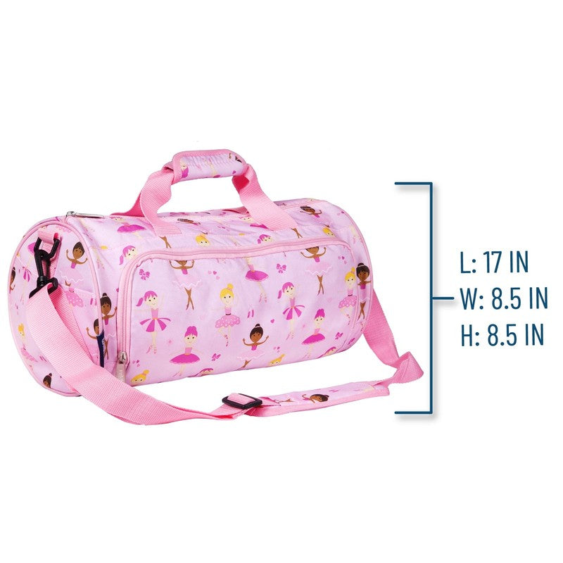 Kids Dance Bag for Boys and Girls, Lightweight, 17 Inch (Ballerina Pink)1