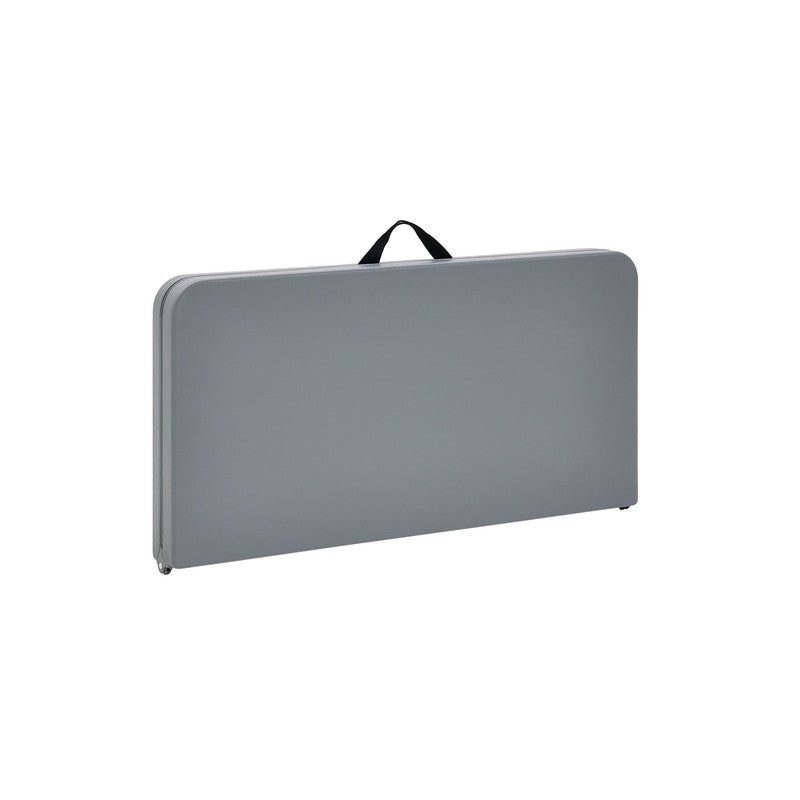 34" Square Resin Fold-In-Half Table, Gray3