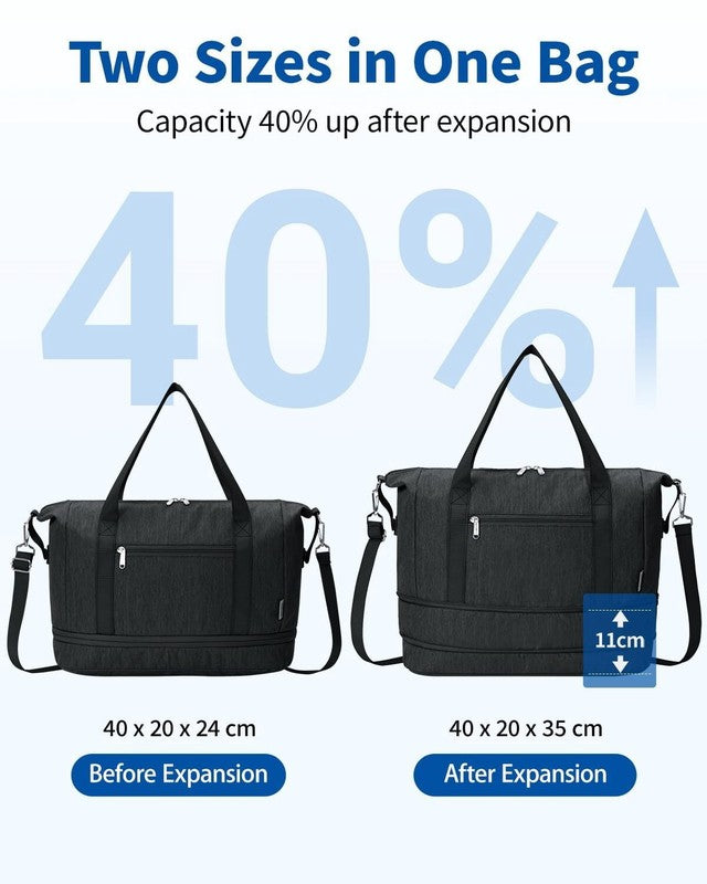 Travel Duffel Bag for Spirit Airlines Personal Item Bag 18X14X8 Underseat Carry 2