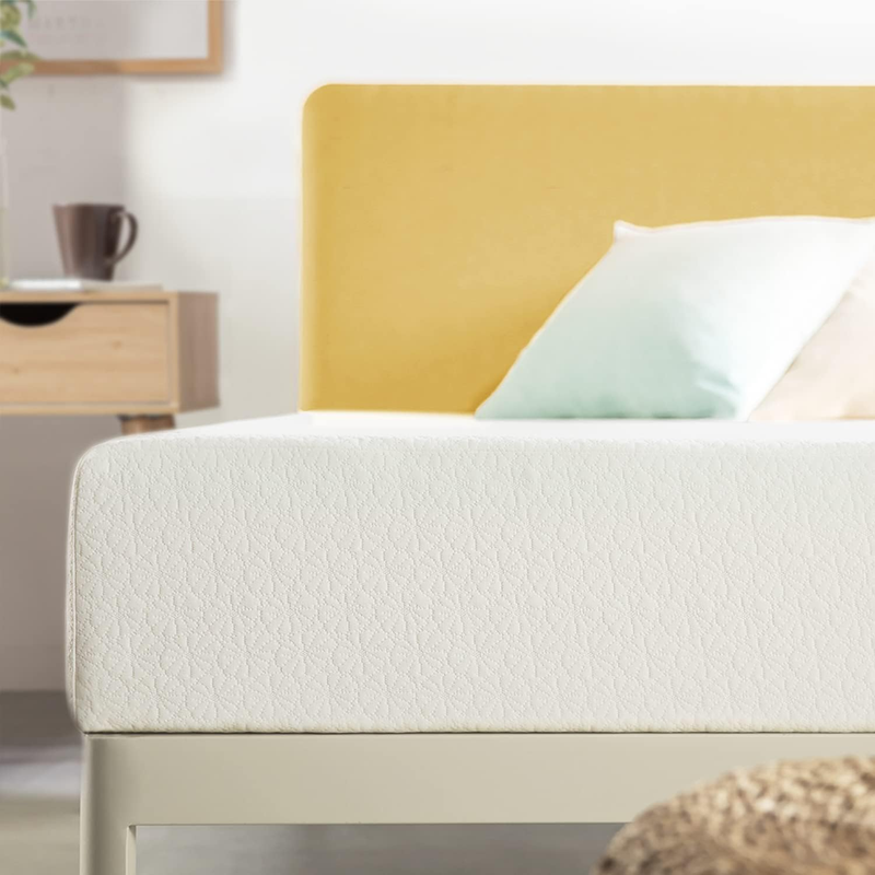 8 Inch Twin Mattress Bed-In-A-Box, Green Tea Memory Foam, White10