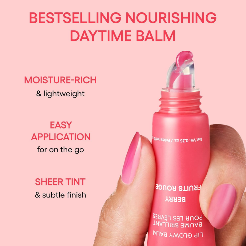 Laneige Lip Glowy Balm Berry Tinted Lip Treatment Shea Murumuru2