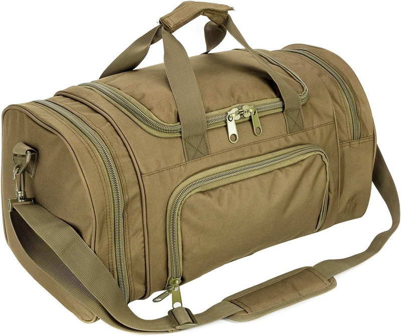 Gym Duffel Bag for Men Sports Duffel Bag with Shoe Compartment (Green Model A)0