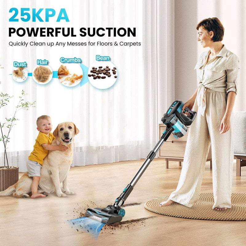 Cordless Vacuum Cleaners, 6-In-1 Lightweight Stick Vacuum for Hardwood Floor Car1