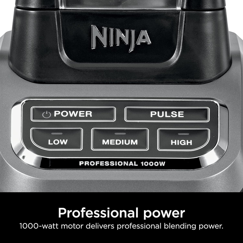 Professional Blender 1000W, Total Crushing Technology- Smoothies, Ice Crushing &1