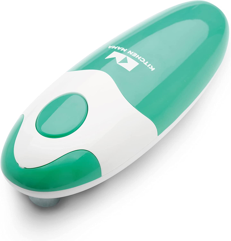 One Touch Auto Electric Can Opener for Seniors - Cordless & Safe (Teal)8
