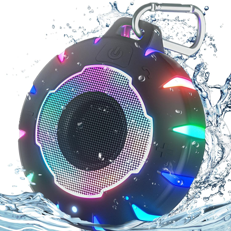Waterproof Shower Bluetooth Speaker, Clear Sound, Portable, Great Gift for All8