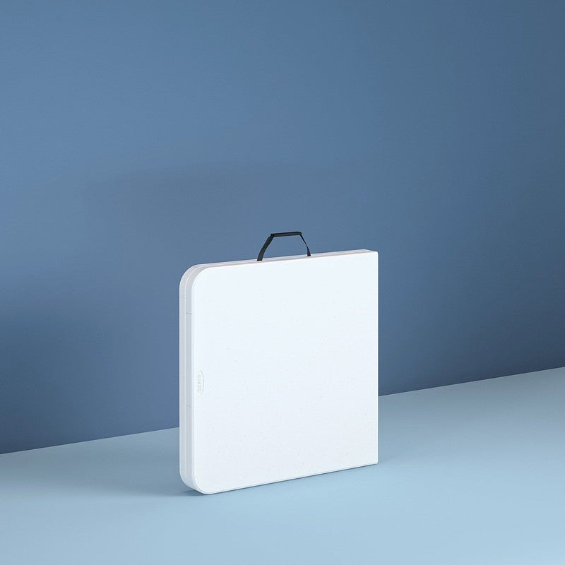 6 Foot Premium Folding Table, White Speckle5