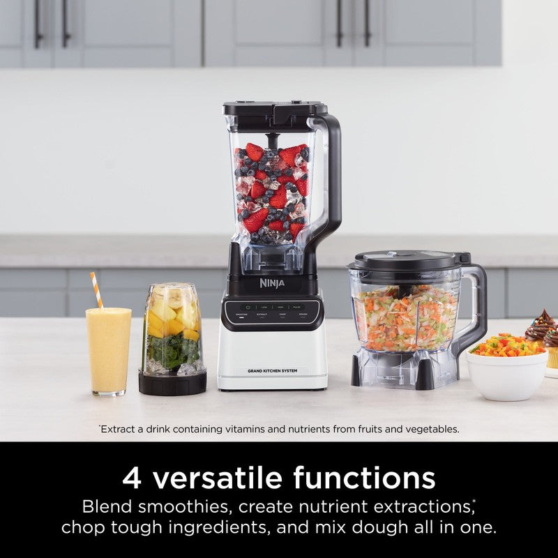 Grand Kitchen System 1200 Watts, Blender, 4 Preset Auto-Iq Programs1