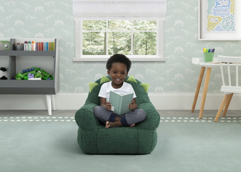 Dinosaur Cozee Buddy Chair, Green2