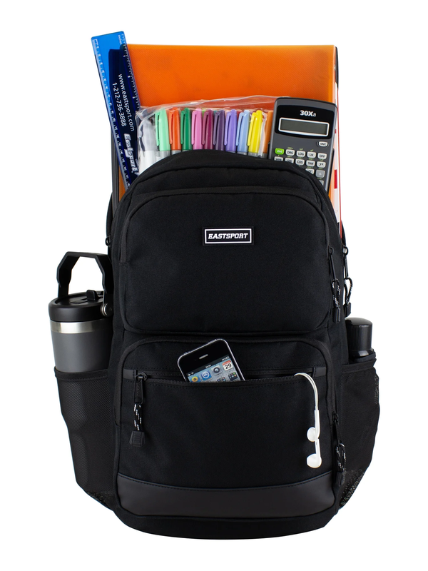 Unisex Aurora Core 17" Backpack Laptop School Bag Black7
