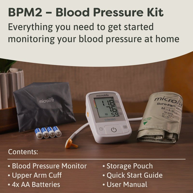 BPM2 Digital Blood Pressure Monitor, Wide-Range Upper Arm Cuff, Stores 60 Result5